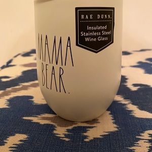 Rae Dunn Mama Bear wine tumbler brand new.